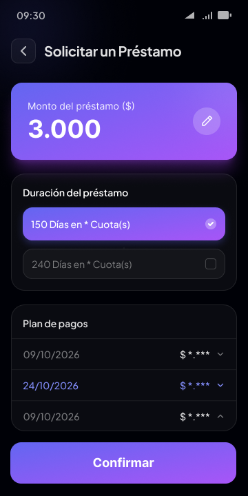 Calculadora de préstamo